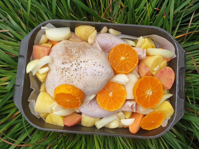 One-Pot Orange & Garlic Roast Chicken