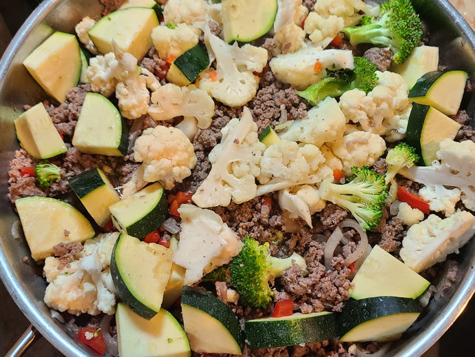 Mince & Vegetable Stir Fry