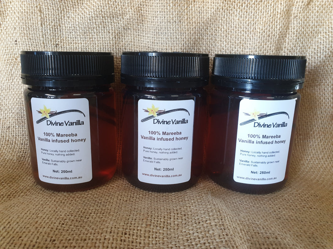 Honey/vanilla infused 250ml