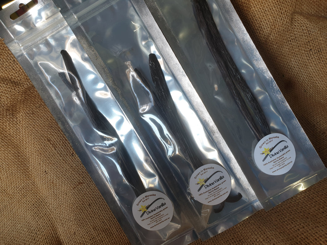 Vanilla Pods/2x A-Grade