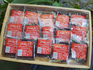 Chocolate coated coffee beans/Jaques 100g